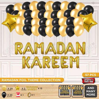 Ramadan Kareem Foil Balloon Garland Theme Collection
