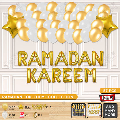 Ramadan Kareem Foil Balloon Garland Theme Collection