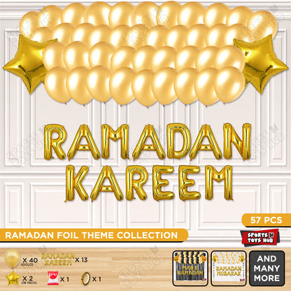 Ramadan Kareem Foil Balloon Garland Theme Collection