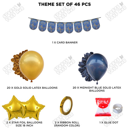 Ramadan Kareem Card Banner Theme Collection - Blue