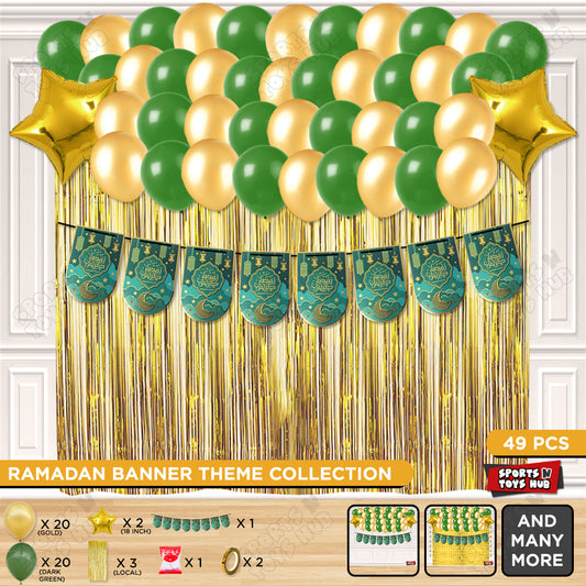 Ramadan Kareem Card Banner Theme Collection - Green