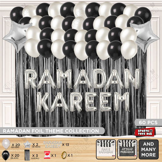 Ramadan Kareem Foil Balloon Curtain Theme Collection
