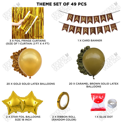 Ramadan Kareem Card Banner Theme Collection - Brown