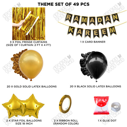 Ramadan Kareem Shinny Card Banner Theme Collection