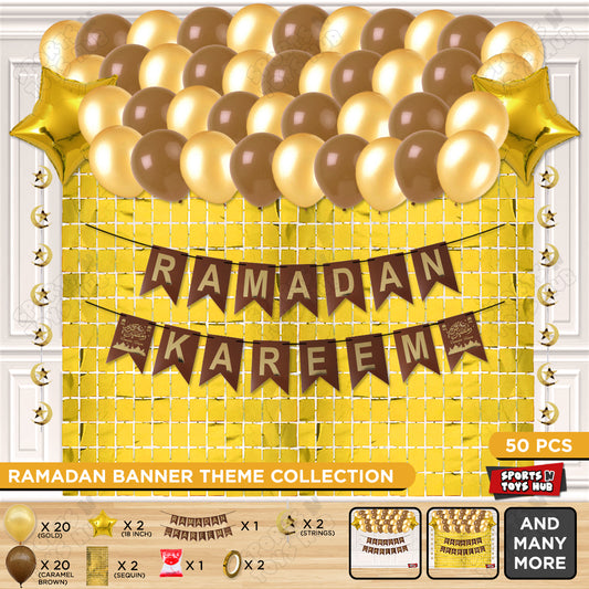 Ramadan Kareem Card Banner Theme Collection - Brown