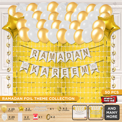 Ramadan Kareem Card Banner Theme Collection - White