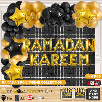 Ramadan Kareem Foil Balloon Arch Theme Collection