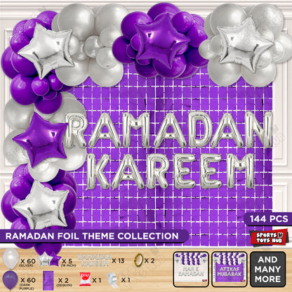 Ramadan Kareem Foil Balloon Arch Theme Collection