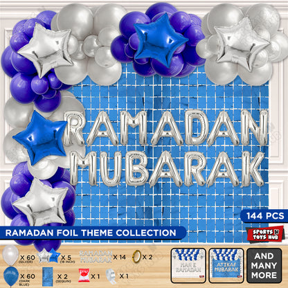 Ramadan Mubarak Foil Balloon Arch Theme Collection