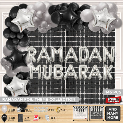 Ramadan Mubarak Foil Balloon Arch Theme Collection