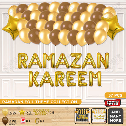 Ramazan Kareem Foil Balloon Garland Theme Collection