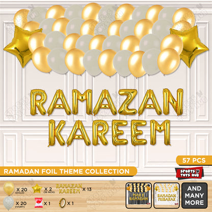 Ramazan Kareem Foil Balloon Garland Theme Collection