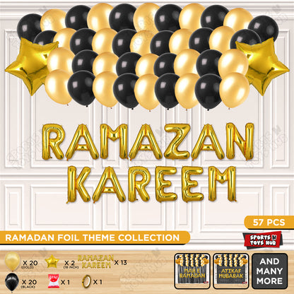 Ramazan Kareem Foil Balloon Garland Theme Collection
