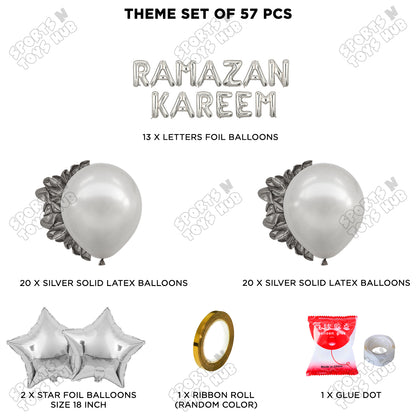 Ramazan Kareem Foil Balloon Garland Theme Collection