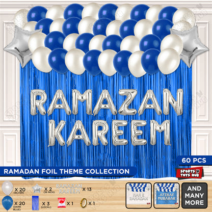 Ramazan Kareem Foil Balloon Curtain Theme Collection