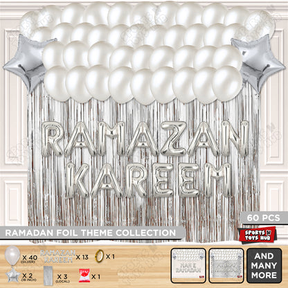 Ramazan Kareem Foil Balloon Curtain Theme Collection