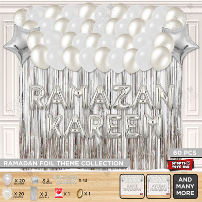 Ramazan Kareem Foil Balloon Curtain Theme Collection
