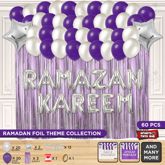 Ramazan Kareem Foil Balloon Curtain Theme Collection