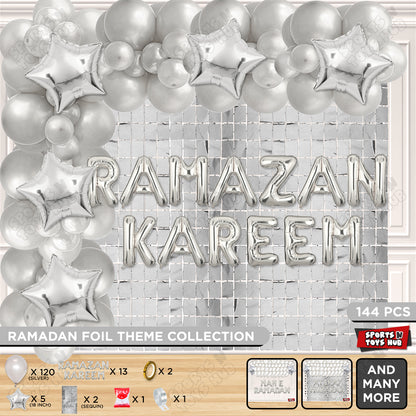 Ramazan Kareem Foil Balloon Arch Theme Collection