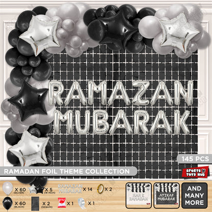 Ramazan Mubarak Foil Balloon Arch Theme Collection