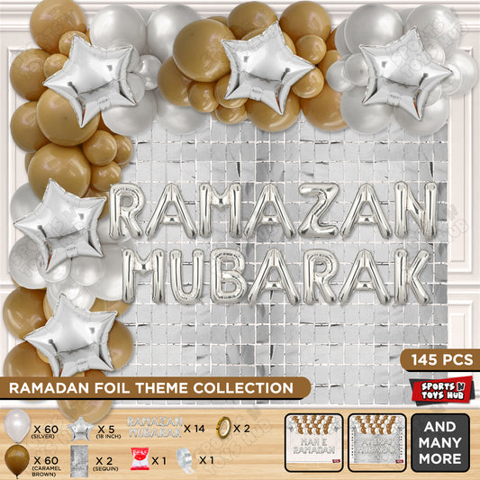 Ramazan Mubarak Foil Balloon Arch Theme Collection
