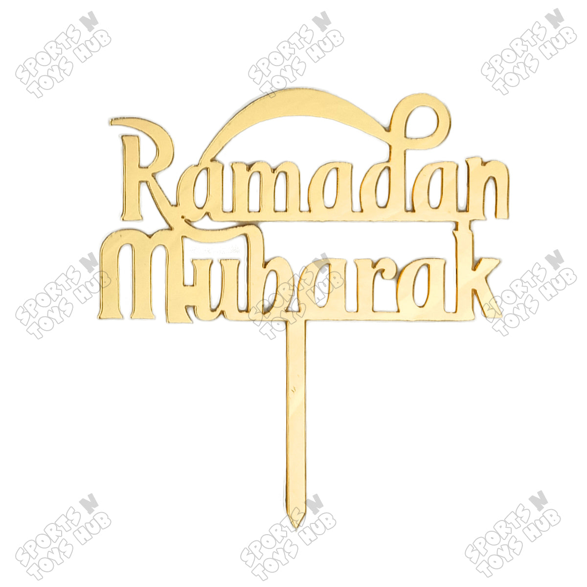 Ramadan Mubarak Acrylic Cake Topper