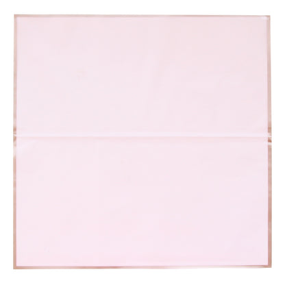 Flower Bouquet RoseGold Border Double Sided Style Sheet Collection, Flower Sheet, Wrapping Paper