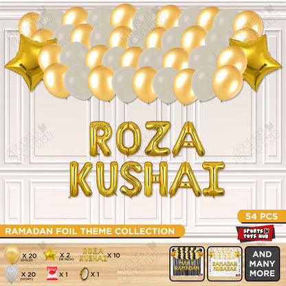 Roza Kushai Foil Balloon Garland Theme Collection