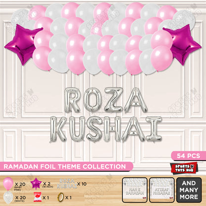 Roza Kushai Foil Balloon Garland Theme Collection