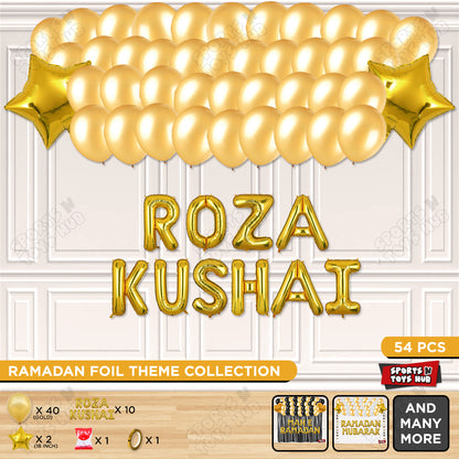 Roza Kushai Foil Balloon Garland Theme Collection