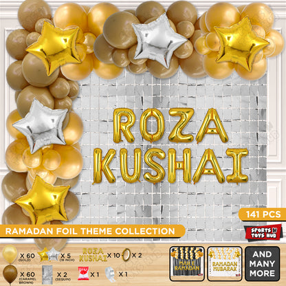 Roza Kushai Foil Balloon Arch Theme Collection