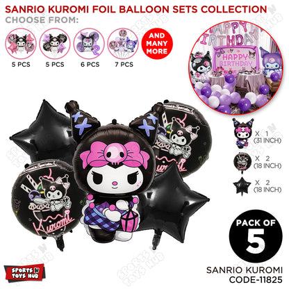 Sanrio Kuromi Foil Balloon Set