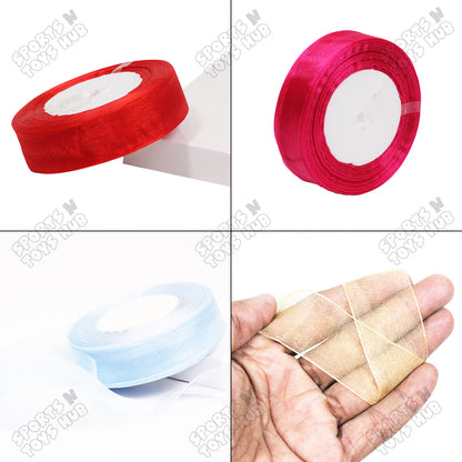 1 Inch x 40 Yards – Multipurpose Tissue Ribbon Roll for Gift Wrapping, Crafts & Decorations