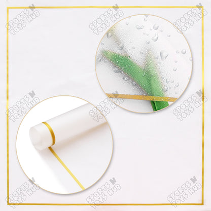 Single Border Bouquet Flower Sheet