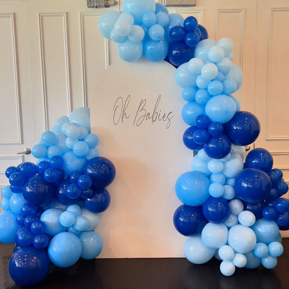 Blue Latex Solid Balloons Available In 9, 12, 18 & 36 Inch Sizes