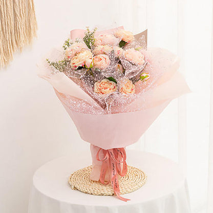 Snow Mesh Net Wrap Rolls – Premium Decorative Floral Mesh Wrap For Bouquet Packaging, Gift Wrapping