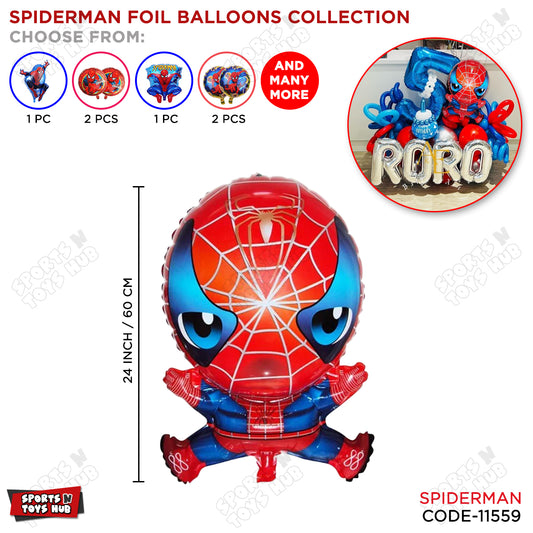 Super Hero Character Spi-der M@n Foil Balloon