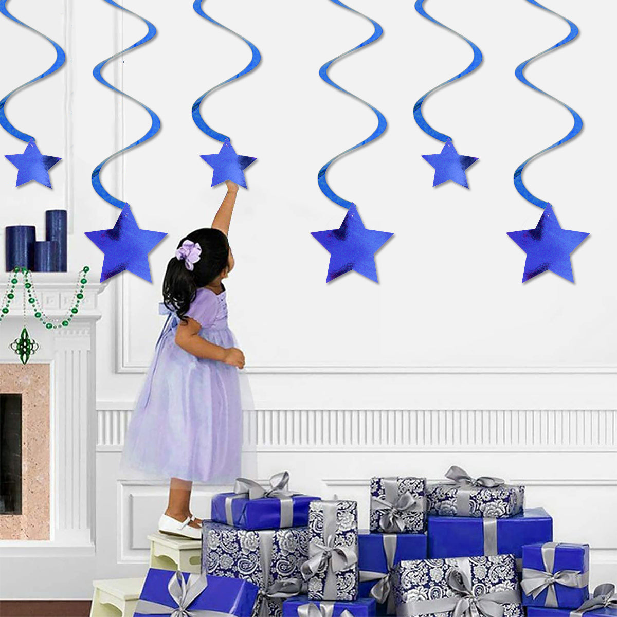 Star Shape Hanging Swirl Collection