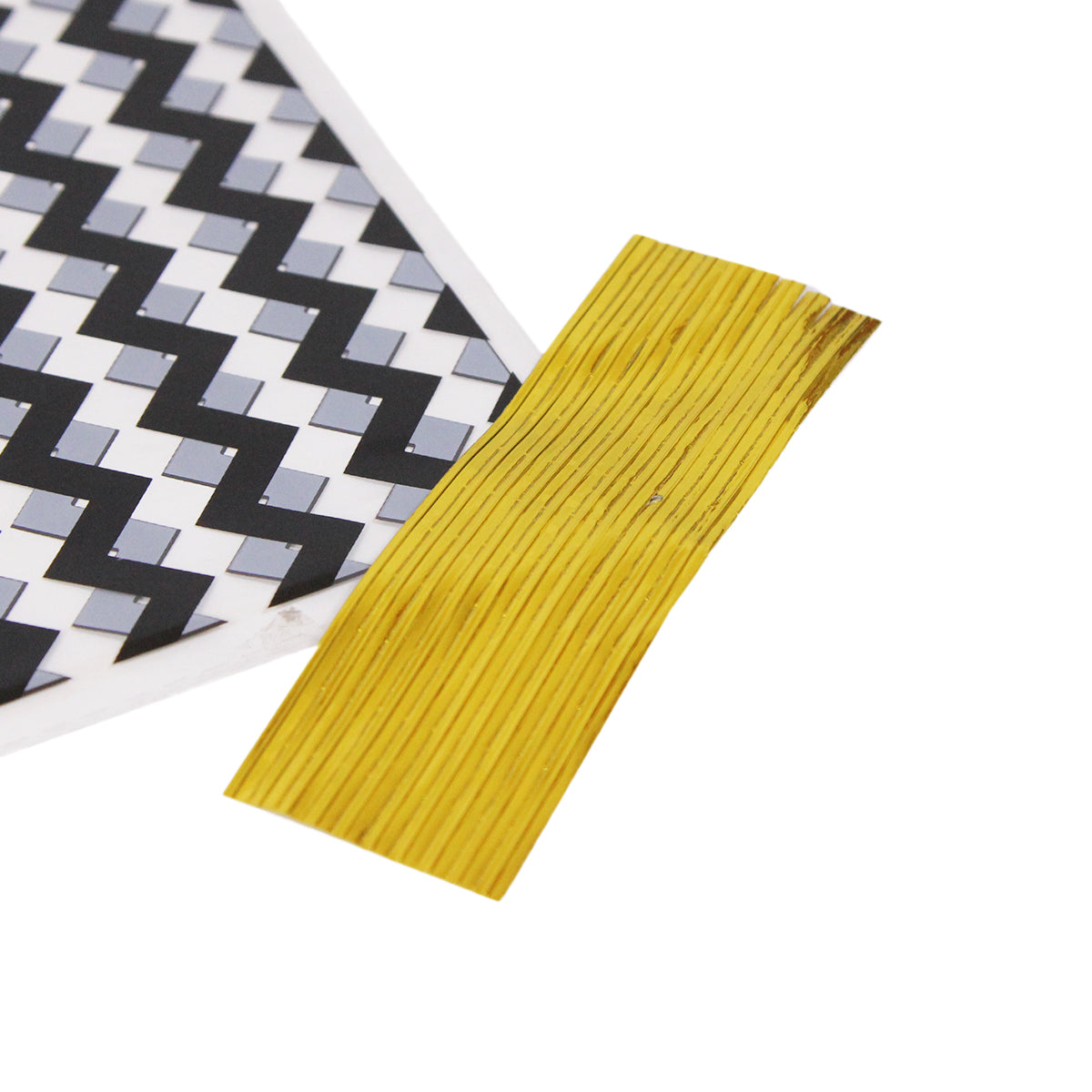 Cellophane Treat Stripe Waves Design Goodies Gift Bag With Twist Ties - Pack of 10