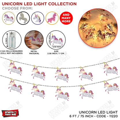 Unicorn Shape LED Fairy Light