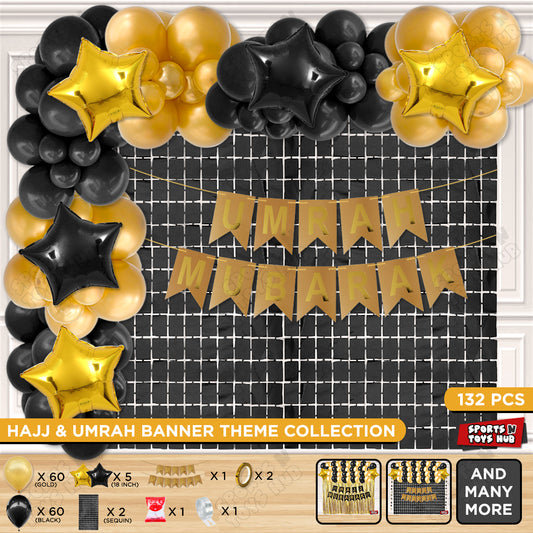 Umrah Mubarak Card Banner Theme Collection