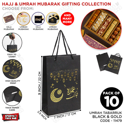 Umrah Tabarruk Gift Bag Collection - Pack Of 10