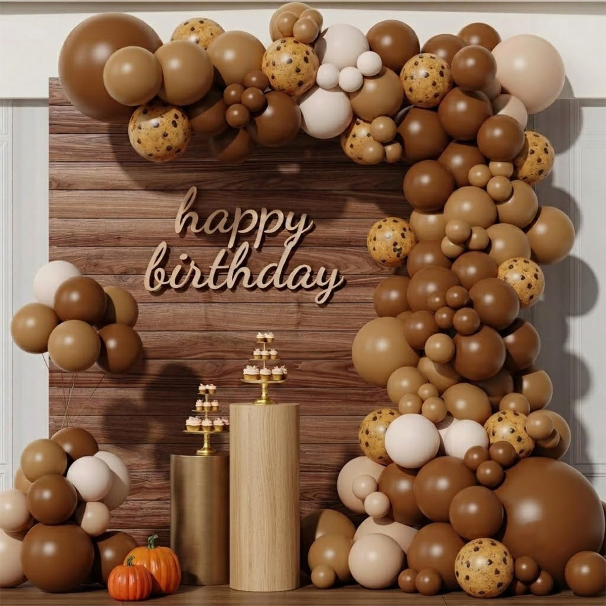 Baked Bean Latex Balloons Available In 9, 12, 18 & 36 Inch Sizes