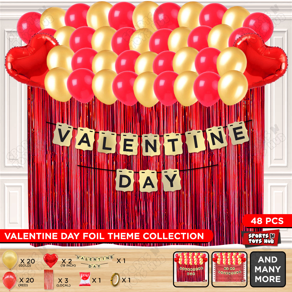 Valentine Day Card Banner Theme Collection