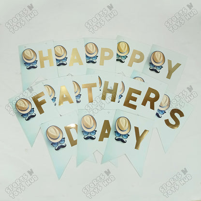 Happy Fathers Day Card Banner