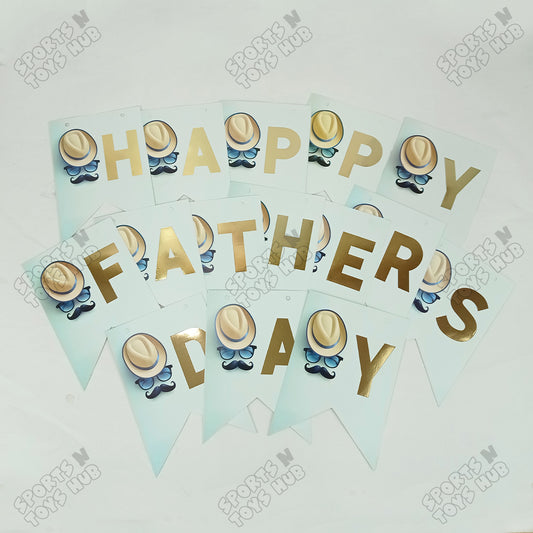 Happy Fathers Day Card Banner