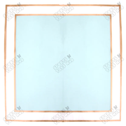 New Triple Edge Wide Transparent Gold Border Translucent Matte Florist Wrapping Sheets