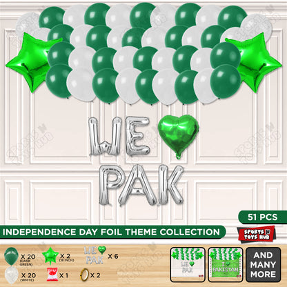 We ♡ Pak Foil Letters Theme Collection