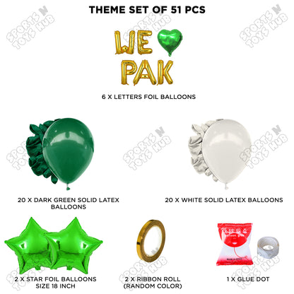 We ♡ Pak Foil Letters Theme Collection