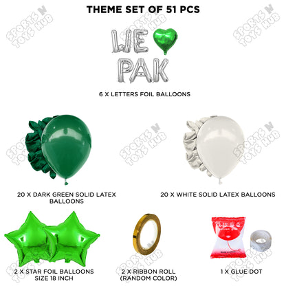 We ♡ Pak Foil Letters Theme Collection
